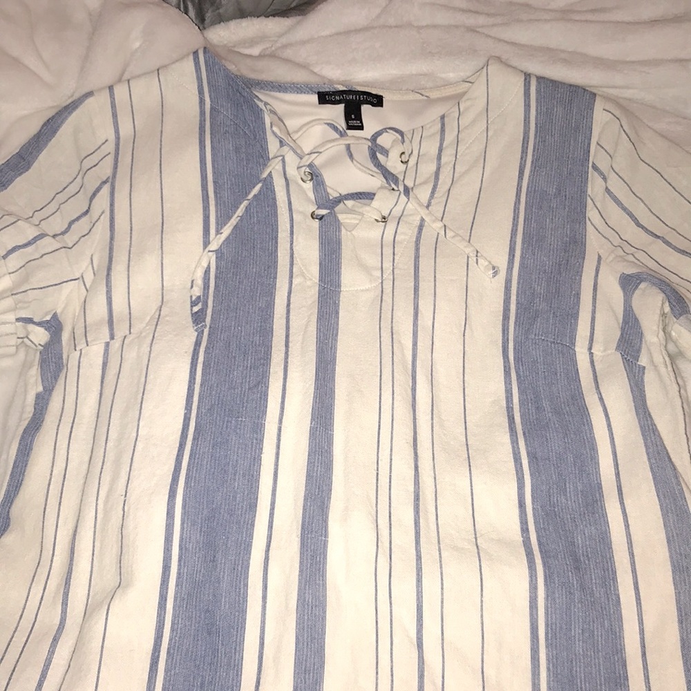 striped dress